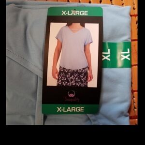 Tranquility By Colorado Clothing Women's V Neck Top Size XL